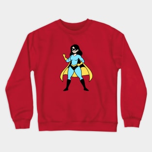 Superhero Woman Crewneck Sweatshirt